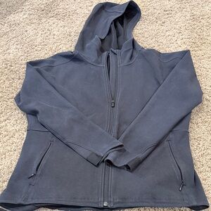Black zip up hoodie